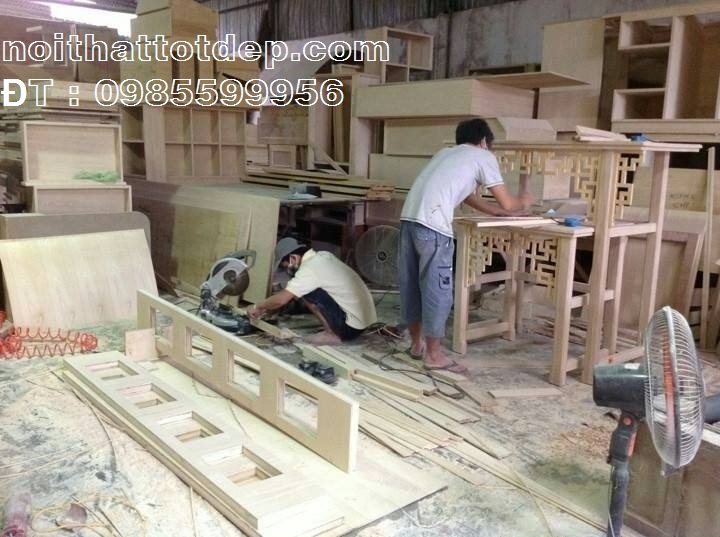 Xưởng sản xuất đồ gỗ nội thất tốt đẹp